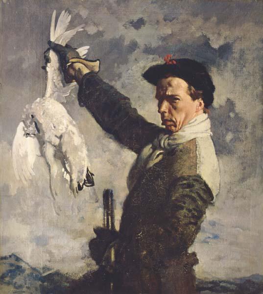 Sir William Orpen The Dead Ptarmigan Sweden oil painting art